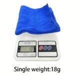 5Pcs Ultra-Soft Microfiber Towels - Super Absorbent & Durable For Car Wash, Detailing, And Household Use (Blue) - Image 9