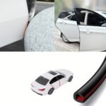 10.0Meter/4.88Meter Universal Car Door Edge Guards Trim, Rubber, For Protecting Vehicle From Scratches And Dents