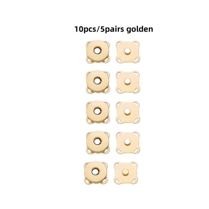 10Pcs Magnetic Snap Fasteners For Handbags, Purses, Wallets, And Crafts - Diy Bag Accessories - Image 5