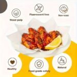 50Pcs Pre-Cut Non-Stick Parchment Paper Baking Sheets - 22.86 X 33.02 Cm, High-Quality For Baking, Cooking, Grilling, Air Fryer, Steaming, Perfect For Thanksgivin - Image 8