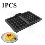 1/2Pcs Air Fryer Silicone Liners Non-Stick Reusable Air Fryer Waffle Baking Pan Waffle Mold For Ninja Af400Eu Af451Eu Sl400Eu Af500De Models And Many Other Air Fryers Accessories - Image 5