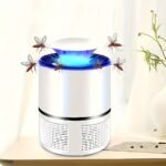 1Pc Usb-Powered Silent Mosquito Repellent Lamp ? Automatic Indoor/Outdoor Insect Zapper With Blue Flame Effect, Ideal For Bedrooms, Living Rooms & Gardens, Essential Summer Home Appliance, Mosquito Zapper, Sleek Device Design, Usb Powered Device - Image 6