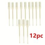 12/8Pcs Dual-Sided Nose Hair Trimmer, 2-In-1 Nose Hair Removal Tool, Portable Manual 360? Rotating Nose Hair Trimmer With Ear Pick, Suitable For Women And Me - Image 5