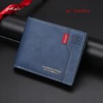 1Pc Men'S New Fashion Wallet, Large Capacity Coin Purse, Multi Card Slot Card Case With Zipper Coin Pocket Money Clip - Image 7