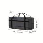 1Pc Portable Storage Bag, Large Capacity Travel Bag, Handling Bag, With Handle, Suitable For Quilt, Clothing, Clothes, And Other Items Storage - Image 5