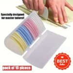 10Pcs Erasable Fabric Tailor Chalk Set, Multicolor Sewing Pattern Marking Tool, Clothing Patchwork Diy Needlework Accessories In Box