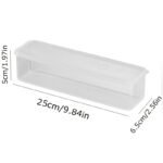 2/6Pcs Long Pp Plastic Vegetable Storage Containers - Durable Airtight Kitchen Organizer For Cilantro, Green Onions, Mint & More - Refrigerator Replacement Bins, Appliance-Friendly Food Savers - Image 9