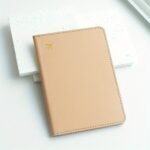 1Pc Slim Faux Leather Passport Holder, Rfid Blocking, Lightweight, Foldable, Travel Wallet With Vaccine Card Pocket, Dry Clean, Basic Style For Vacation Essentials - Image 11