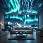 Aurora Borealis Northern Lights Projector - Usb-Powered Led Night Light With Remote Control, Dimmable & Color-Changing - Perfect For Game Room, Bedroom, Living Room Decor - Great Valentine'S Day Gift - Image 4