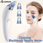 Genai Blackhead Clean Beauty Meter - Portable Facial Pore Cleaner With 4 Probes, Gentle And Safe Cleansing For Men And Women, Battery-Operated (Batteries Not Included)