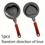 1Pc Egg Frying Pot, Mini Breakfast Egg Frying Pot, Assorted Varieties Cartoon Frying Pot, Heart-Shaped Non-Stick Egg Pot, Omelette Pans Of Various Shapes, Kitchenware, Kitchen Tools - Image 5