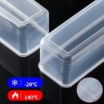 1/3/6Pcs Of Polypropylene (Pp) Food Storage Containers - Reusable Long Fridge Organizers For Vegetables, Pasta, And Eggs - Essential Kitchen Storage Boxes Safe For Food Contact. - Image 4