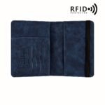 1Pc Rfid Passport Holder, Thin Passport Wallet, Retro Pu, Multi-Function Wallet, Travel Passport Bag - Image 13