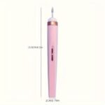 1 Set Portable Electric Nail File, Nail Pedicure Tool With Nail Drill Bits For Home And Salon Use, Get Professional Nail Art Effects At Home, Multiple Replacement Heads - Image 2
