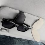 1Pc Universal Car Sun Visor Glasses Clip, Pvc Material, Auto Eyeglasses Holder, Vehicle Interior Accessories, Eyewear Storage Bracket - Image 4