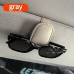 1Pc Universal Car Sun Visor Glasses Clip, Pvc Material, Auto Eyeglasses Holder, Vehicle Interior Accessories, Eyewear Storage Bracket - Image 5