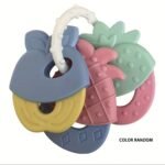 Fruity Teething Toys For Babies: Abs Resin, Color Random, Suitable For Ages 0-3