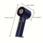 2025 New High-Speed Portable Handheld Fan, 1800Mah Long-Lasting Mini Outdoor Display Rechargeable Desk Fan - Image 4