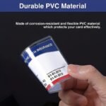 10Pcs Premium Transparent Card Protectors - Soft, Waterproof Pvc Sleeves For Credit Cards, Business Ids & More - Stylish White - Image 5