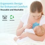 1Pc Reusable Hot & Cold Breast Relax Pad - Blue Pvc Gel-Filled Breastfeeding Comfort For Moms, Front & Back Design For Enhanced Support, Nursing Accessories | Personal Comfort Item | Textured Surface - Image 11