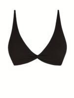 New Arrival Women'S Bikini Top Sexy Swimsuit Push-Up Tie-Back Solid Color Versatile - Image 9
