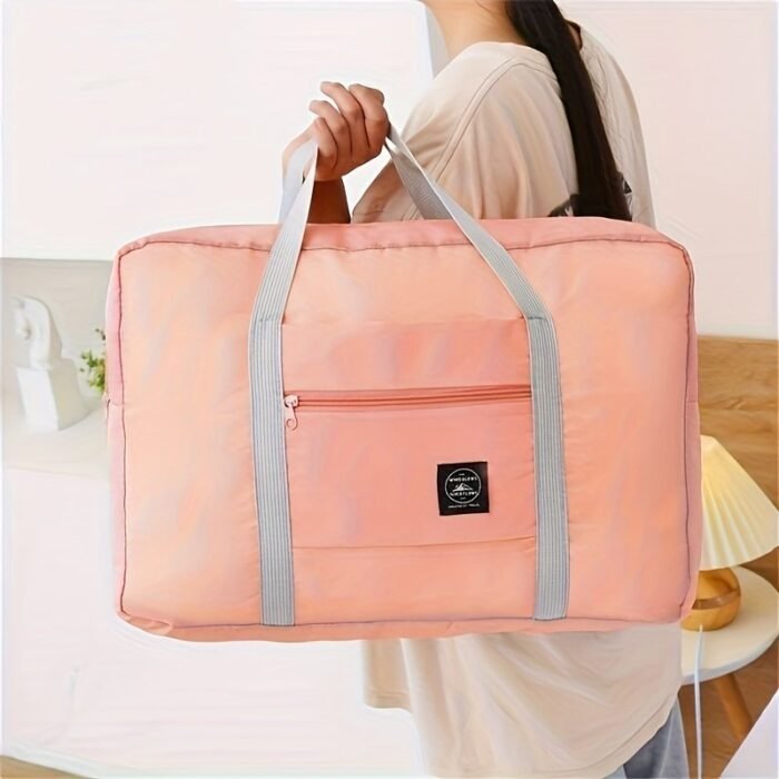 Travel Luggage Bag, Portable Sports Zipper Handbag, Multifunctional Overnight Bag Bag For Daily Use - Image 1
