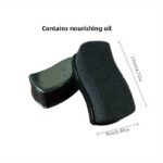 1Pc Car Scratch Repair Sponge - Restores Black Plastic To Pristine Condition, Polishing & Maintenance Wax For Tires And Surfaces, Durable Sponge Rubber For Car Care, Scratch Protector For Cars - Image 3