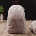 100Pcs Tea Bags Non-Woven Fabric Tea Filter Bags For Spice Tea Infuser With String Heal Seal Disposable Empty Tea Bags 5X7 Cm - Image 2