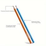 12/18/24/36Pcs, 12/18/24/36Colored Pencils Are Suitable For Art And Painting Supplies, With Bright Colors That Are Easy To Color And Not Easy To Break. They Are Very Convenient To Use And Are Suitable For Adult Coloring, Sketching, Painting, And Can Also Be Given As Gifts To Good Friends - Image 7