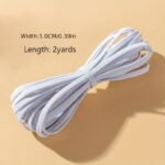 1.83/9.14/18.29Meter Multi-Specification Black White Multi-Specification Latex High Elastic Elastic Band Diy Sew Clothes Rubber Band Elastic Band Elastic Rope - Image 11