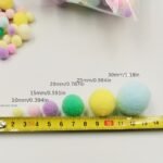10/15/20Mm Multicolor Polyester Diy High Elasticity Pom-Pom Balls - Miandudu Fantasy Butterfly Theme - Image 4