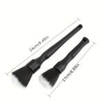 1Pc Car Interior Detailing Brush, Soft Bristle Cleaning Brush Dusting Brush, Car Interior Cleaning Tool, Auto Detail Brush Car Dash Duster Brush (Black) - Image 2