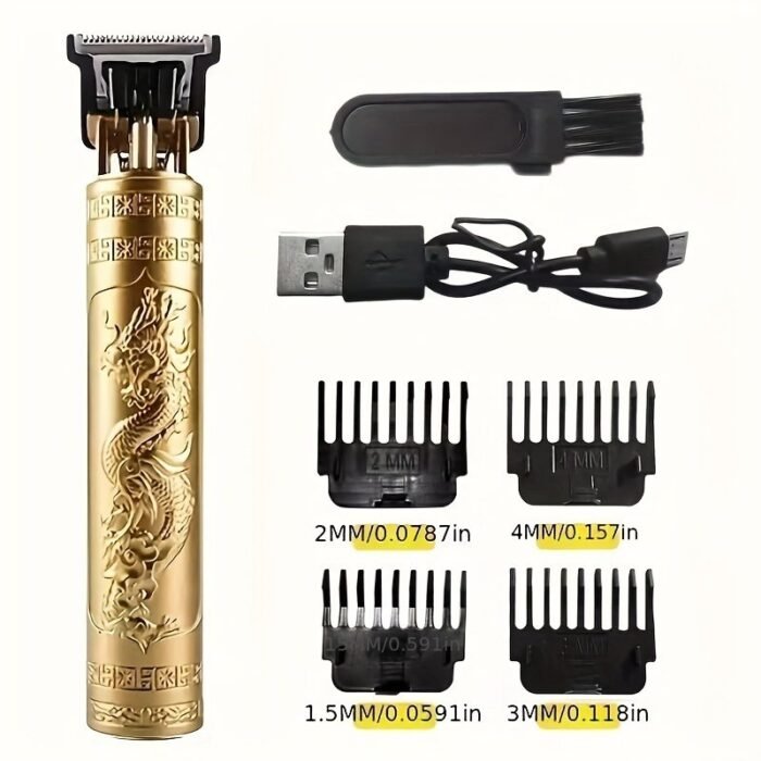 1Set Professional Electric Hair Clipper Men'S Barber Shears Barbershop Shaving And Grooming Tool Father'S Day Gift - Image 4