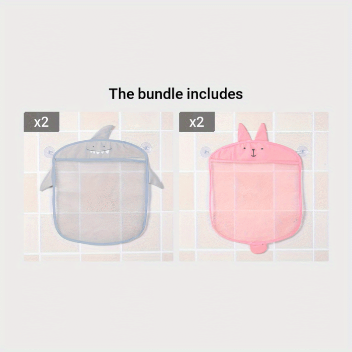 1Pc Water Toy Storage Bag, Drain And Breathable Toy Drying Bag, Bathroom Storage Bag Halloween, Christmas Gift - Image 16