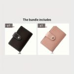 26 Card Slots Pu Leather Credit Card Storage Bag Unisex Simple Texture Multi-Card Slot Card Bag Coin Purse - Image 43