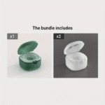 1Pc Baby Car Hanging Pacifier Storage Box, Portable Dustproof Teething Toy Organizer, Transparent Plastic Container - Image 20