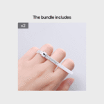 1 Pc Ring Sizer, Ring Sizer Measuring Tool, Reusable Plastic Finger Size Measuring Tape, Clear And Accurate Jewelry Sizing Making Tool 1-17 Usa Rings Sizer - Image 9