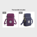 1Pc Sport Wallet, Mobile Phone Bag, Shoulder Bag, Handbag, Coin Purse, Retro Keychain Small Purse - Image 32