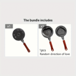 1Pc Egg Frying Pot, Mini Breakfast Egg Frying Pot, Assorted Varieties Cartoon Frying Pot, Heart-Shaped Non-Stick Egg Pot, Omelette Pans Of Various Shapes, Kitchenware, Kitchen Tools - Image 15