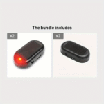 1Pc/2Pcs Solar Anti-Theft Lights, Led Indoor Breathable Decorative Lights, Simulation Lights, Convenient Usb Charging - Image 7