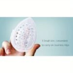 1Pc Clear Travel Makeup Sponge Holder, Mini Transparent Plastic Cosmetic Puff Storage Case, Portable Sponge Organizer For Beauty Blenders And Applicators - Image 10