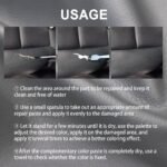 1Pc Leather Repair Paste For Repairing Scratches And Cracks - Car Seat Restoration Gel - Suitable For Sofa, Leather Bag, Leather Coat, Leather Shoe - Image 10