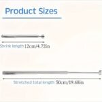 3-In-1 Stainless Steel Telescopic Magnetic Grabber Tool - Non-Electric, Iron Material, Ideal For Automotive & Construction, Hard-To-Reach Areas, No Battery Required, Construction Tool | Telescopic Design | Durable Construction, Magnetic Tool - Image 7