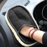 Car Brush Cleaner Soft Gloves 15*24Cm Car Cleaning