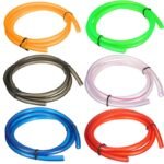 1M Rubber Motorcycle Hose: Petrol Pipeline Fuel Line For Atv, Scooter, And Dirt Bike