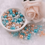 150Pcs Mix Size 3-8Mm Beads, With Hole Colorful Round Acrylic Diy For Jewelry Making Craft -Jewelry Patterns - Image 15