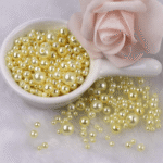 150Pcs Mix Size 3-8Mm Beads, With Hole Colorful Round Acrylic Diy For Jewelry Making Craft -Jewelry Patterns - Image 5