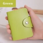 24 Card Slots Simple Pu Leather Credit Card Holder Business Card Holder - Image 11