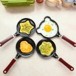 1Pc Egg Frying Pot, Mini Breakfast Egg Frying Pot, Assorted Varieties Cartoon Frying Pot, Heart-Shaped Non-Stick Egg Pot, Omelette Pans Of Various Shapes, Kitchenware, Kitchen Tools - Image 10