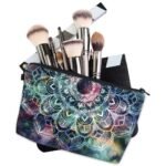 3D Galaxy Mandalora Makeup Pouch - Vibrant Cosmic Pattern Polyester Cosmetic Bag With Zipper, Portable Organizer For Travel & Gifts, Ideal For Holidays, Travel Organizer|Vibrant Cosmic Design|Zippered Pouch, Makeup Pouches - Image 7
